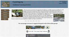 Desktop Screenshot of canoeing.org